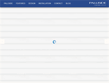 Tablet Screenshot of palliside.co.nz